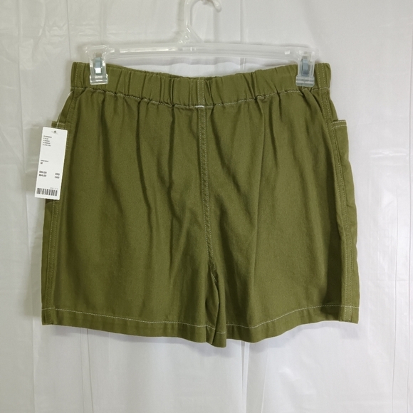 Bdg Urban Outfitters Pull On Contrast Shorts Olive Green  Size M NWT - Picture 5 of 9